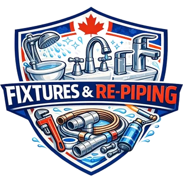 Fixtures and re-piping badge