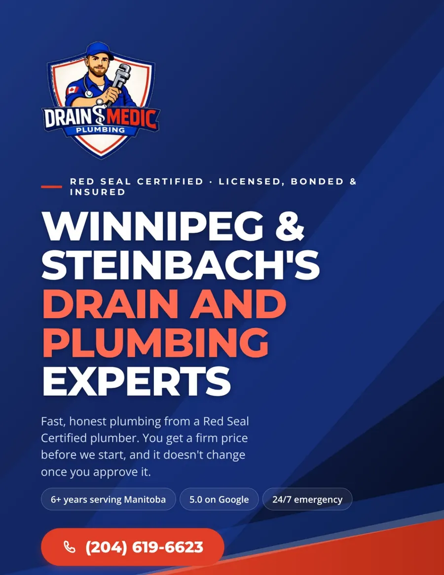 Cover of the Drain Medic Plumbing brochure